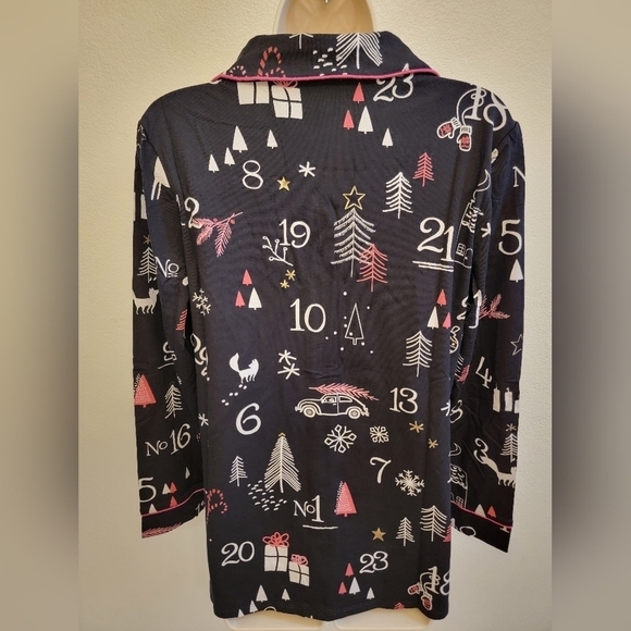NWT Soma Long Sleeve Button Down Pajama Top ( No Bottoms) - Picture 4 of 4